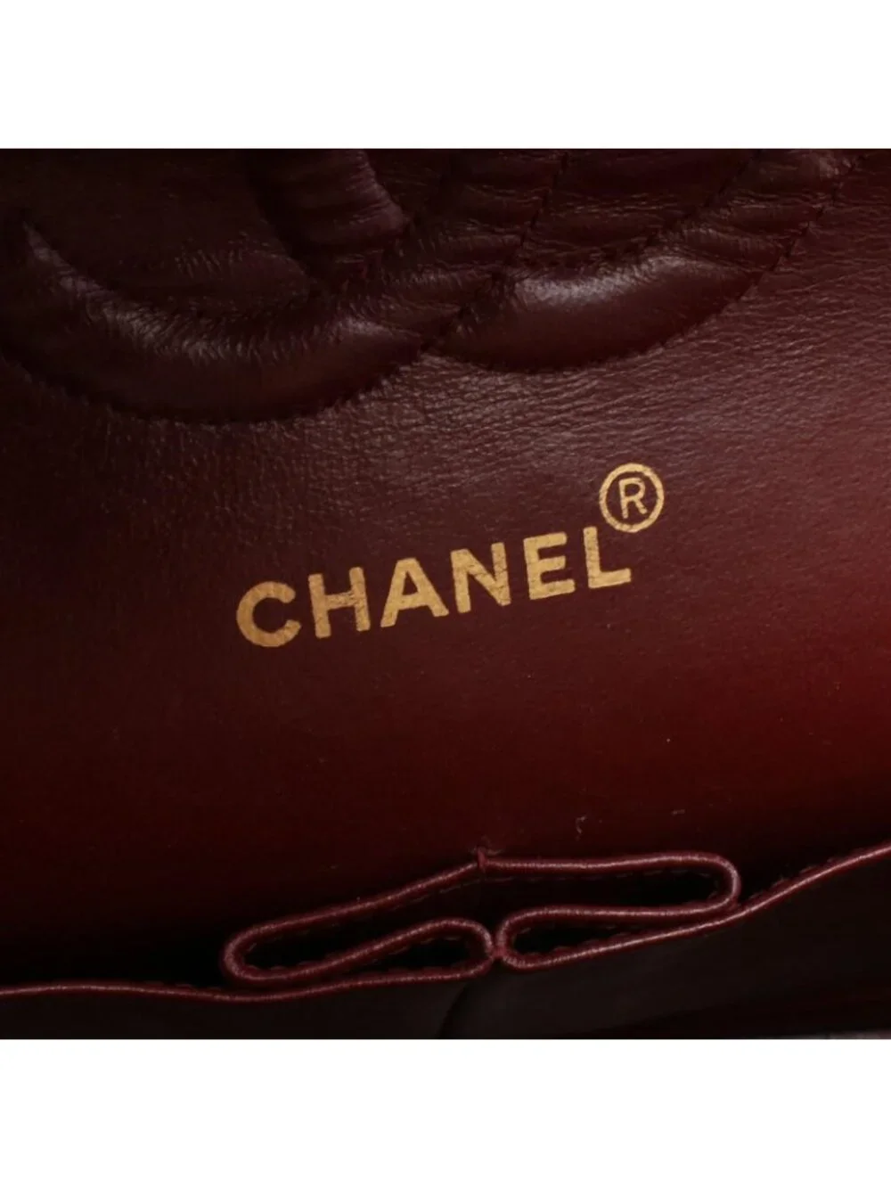 Chanel Shoulder Bag Quilted Double Flap Black Lambskin Chain